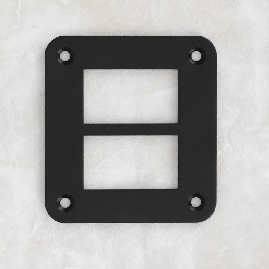 Двухсторонний черный алюминиевый Прочный автомобильный Прицеп Лодка кулисный