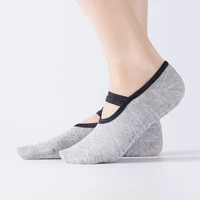 women yoga socks silicone non slip pilates socks breathable fitness ballet dance cotton sports socks slippers