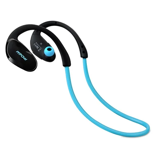 Mpow Cheetah оригинальные Bluetooth наушники Беспроводные спортивные наушники водонепроницаемые наушники AptX стерео для IOS Andriod - Цвет: Blue