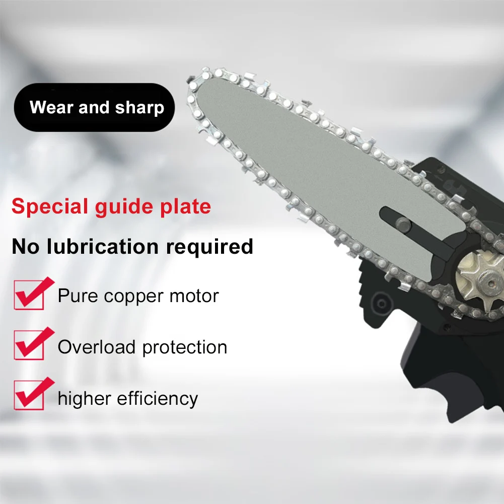 

24V Portable Electric Pruning Saw Electric Saws Woodworking Electric Saw Garden Logging Mini Electric Chain Saw Lithium Battery