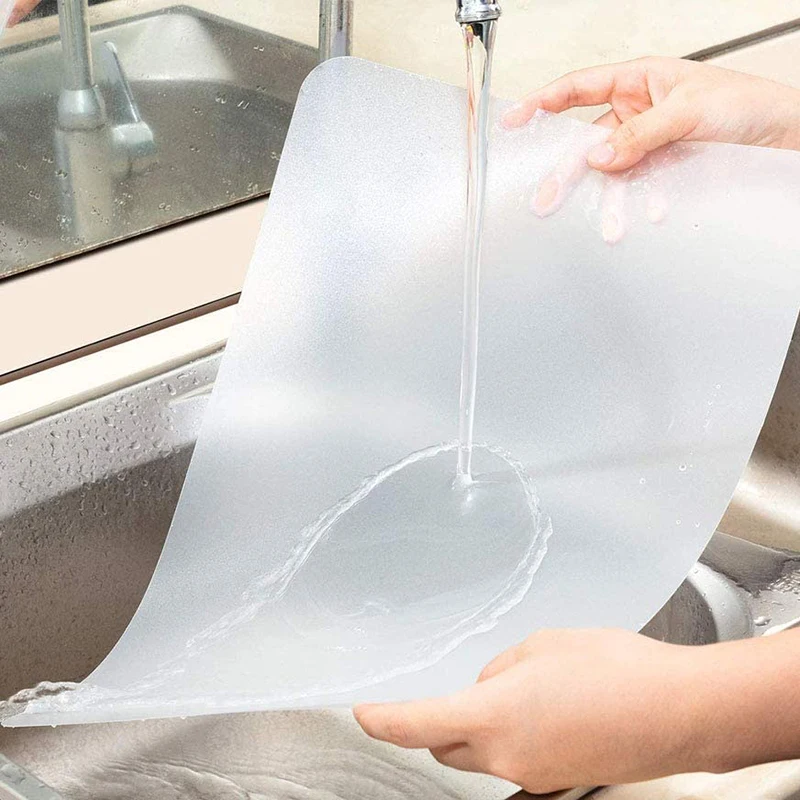 

40*60cm Kitchen Silicone Table Cover Protector Desk Pad Soft Glass Dining Tablecloth Transparent Top TableCloths Plastic Mat