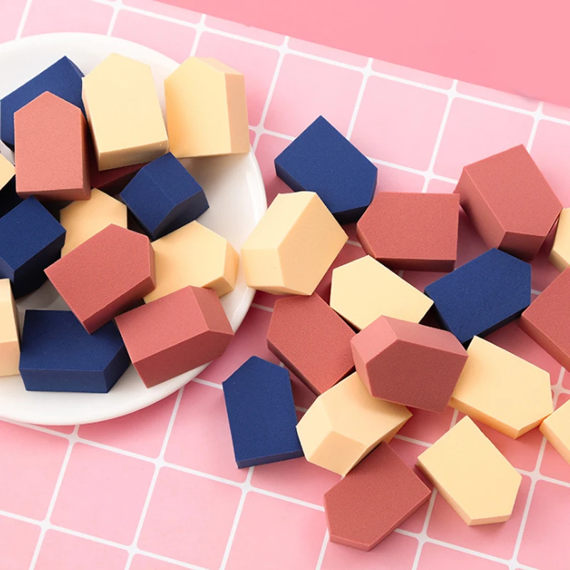 15 шт. косметическая губка для макияжа высокоэластичная мягкая гибкая Пентагон