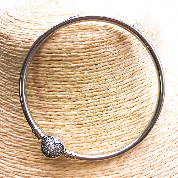 

YPD33 925 Silver Wedding braceletFor Women Simulated Jewelry Engagement bracelet Accessories