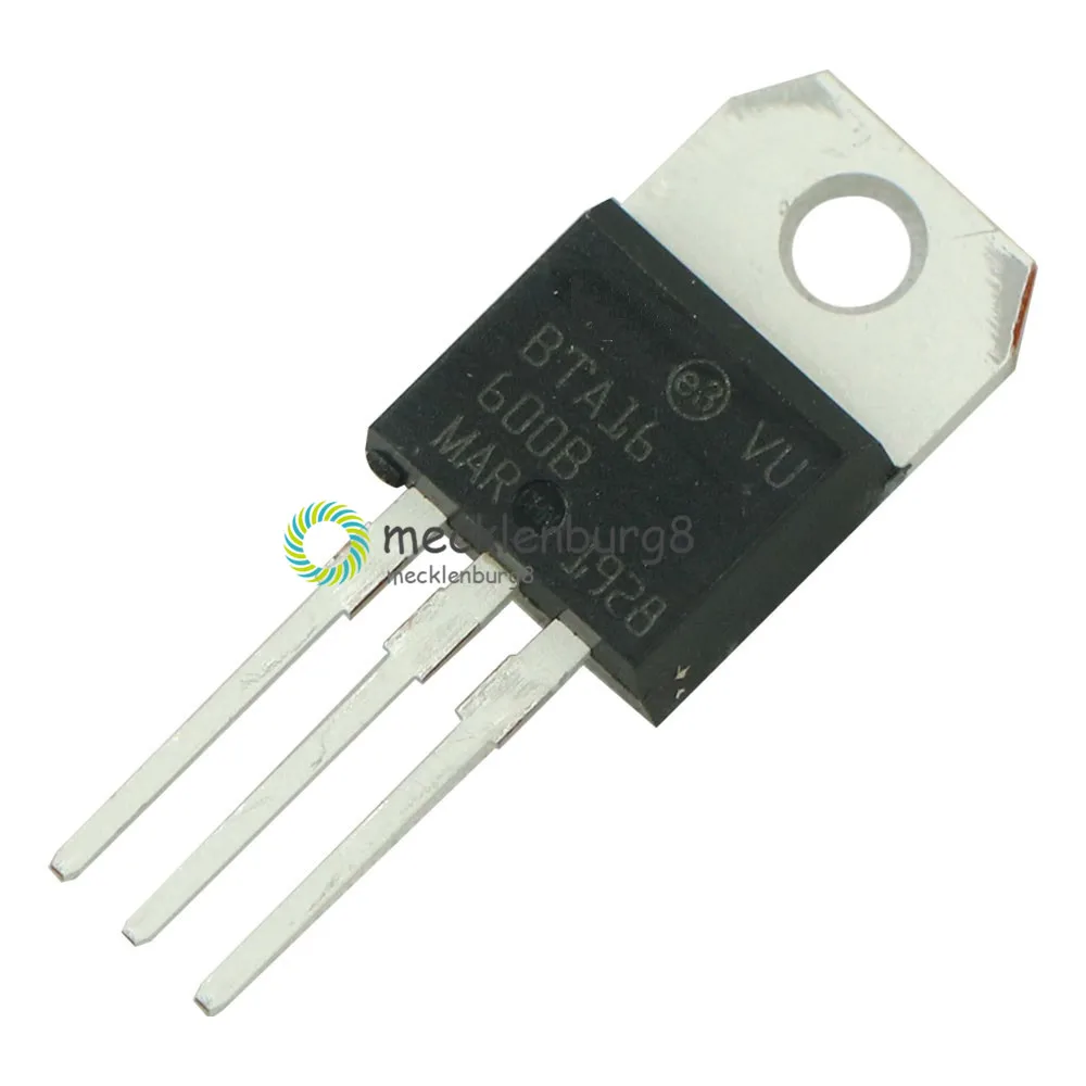 BTA16 600B Triac кремниевый управляемый выпрямитель SCR TO 220|Запасные части| |
