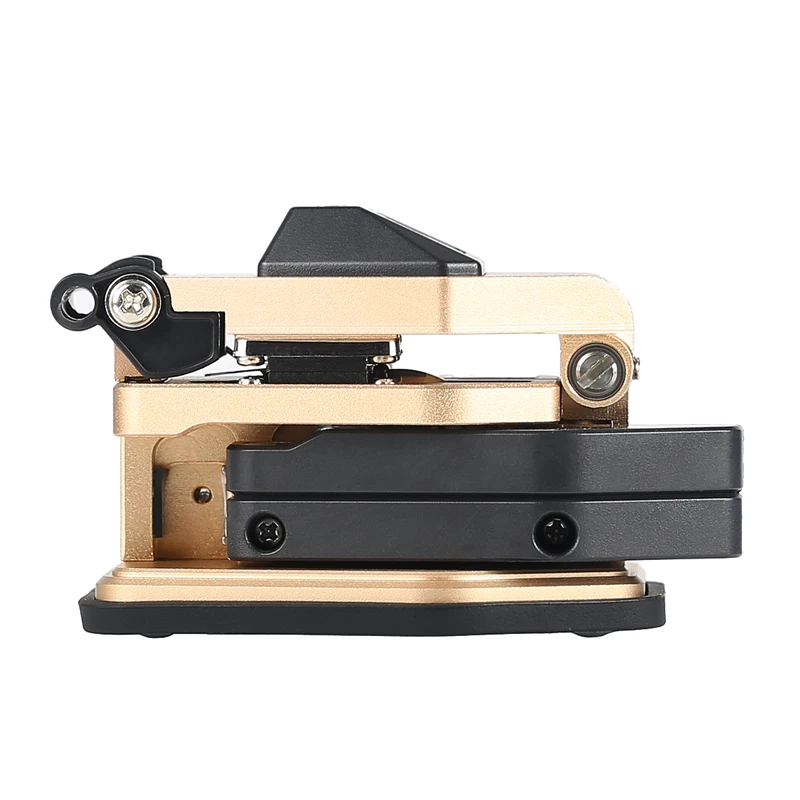 New Gold High Precision Fiber Cleaver SKL-6C Cable Cutting Knife Fiber Optic Knife Tools 16 Surface Blade