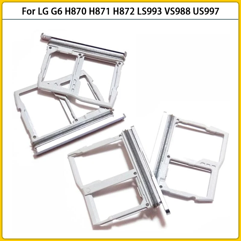 Новинка лоток для SIM карты G6 LG H870 H871 H872 LS993 VS988 US997 держатель слота со слотом SD
