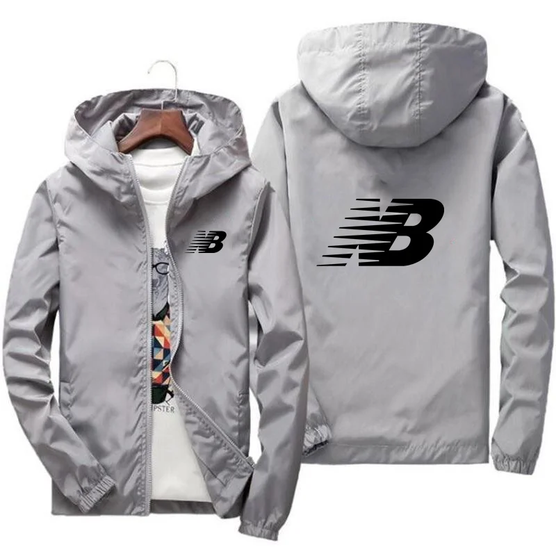 

Hot sale brand clothing printed zipper hoodie thin coat, outdoor sports travel clothes, pilot training suit M-7XL