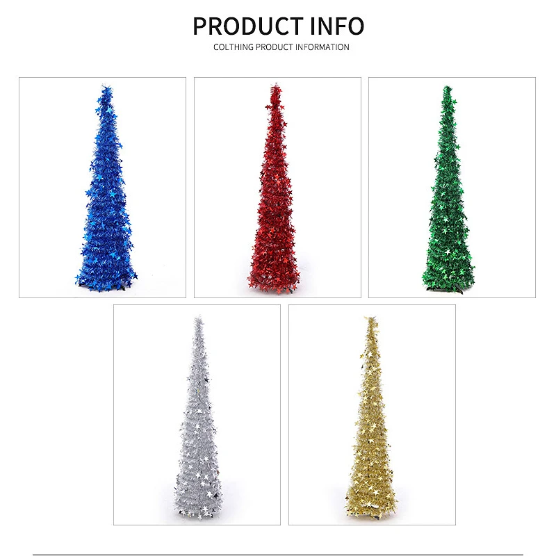 1 комплект искусственная Рождественская елка Oval выдвижной складной Цвет Xma