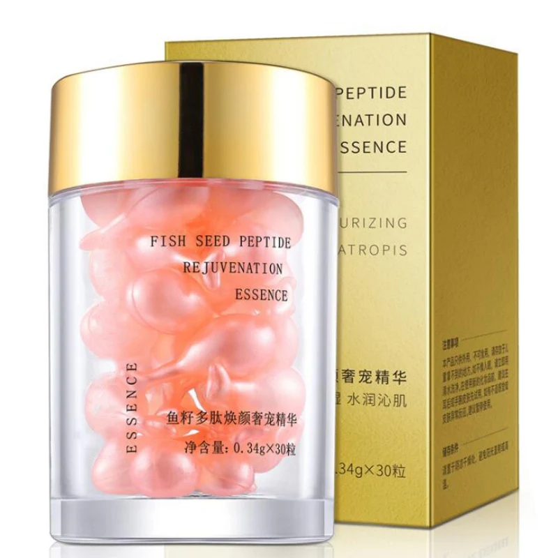 90Pcs Wrinkle Remove Face Care Vitamin E Extract Cream Whitening And Anti Aging Face Serum