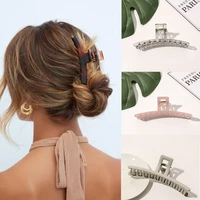woman girls matte hair clips hairpins women hair claws barrettes hairgrip hair accessories headwear ornaments ponytail clips