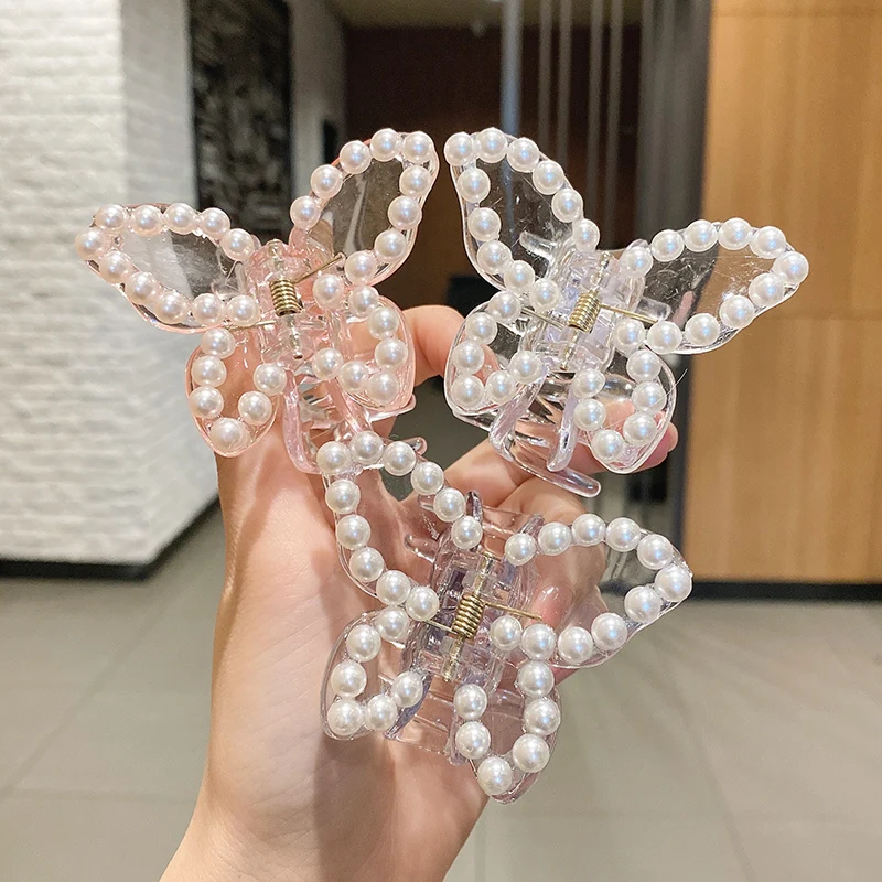 

Заколка для волос из ацетатной смолы в виде бабочки