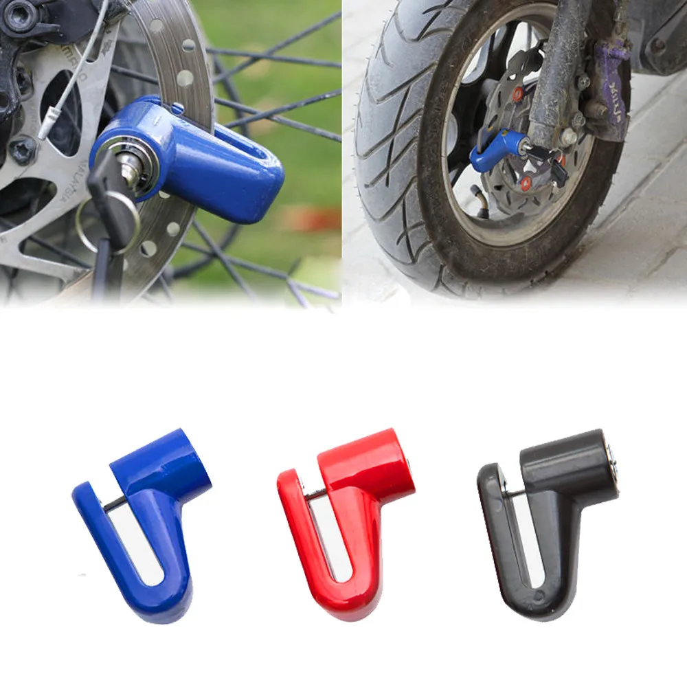 

TANDT Anti-theft Disk Brake pad Lock key coil Bike Bicycle MTB Motorcycle Safety Lock cycling rotor Bicycle protection