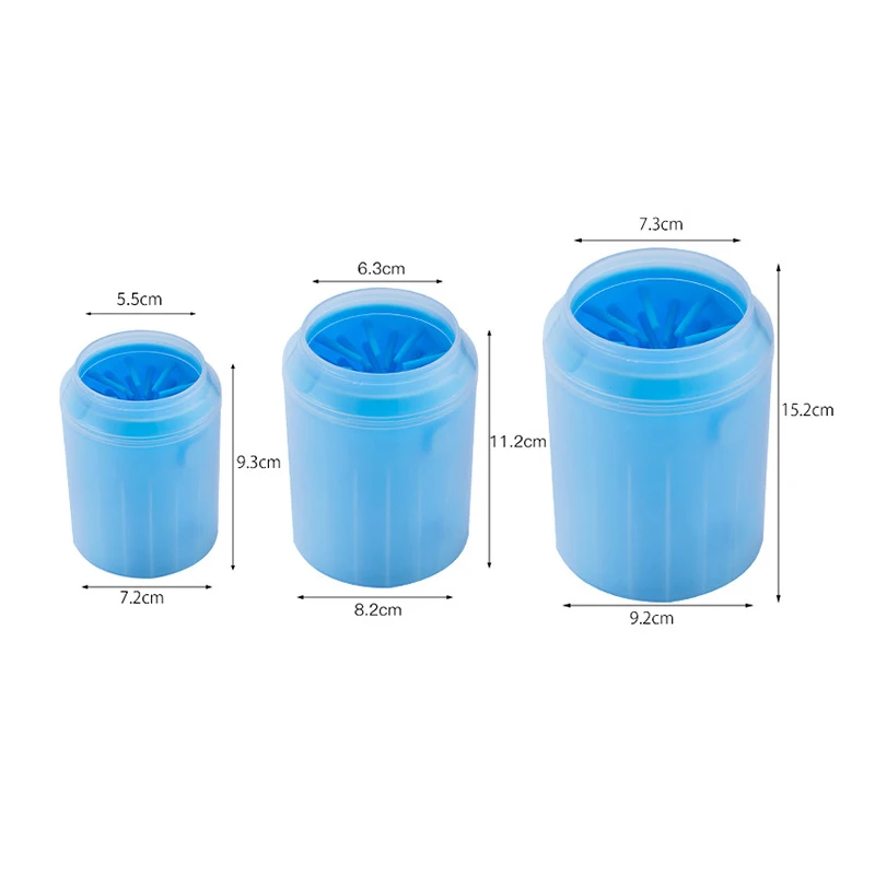 

Dog Paw Cleaner Cup for Small Large Dogs Pet Feet Washer Portable Pet Cat Dirty Paw Cleaning Cups Soft Silicone Foot Wash Tools
