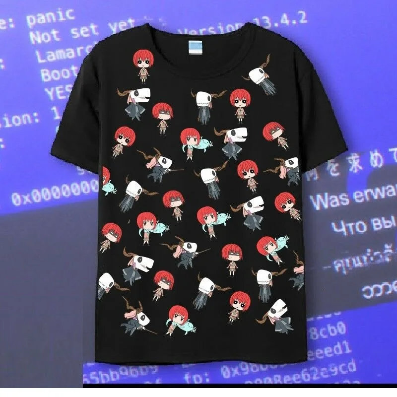 Футболка унисекс в стиле аниме древняя магия|Мужские футболки| |