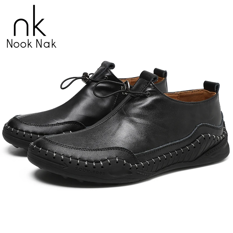 

Nooknak 2021New Casual shoes, Driving Shoes, Rubber Outsole for Men's Casual Shoes Fashionable Beanie Shoes Big Size 38-48