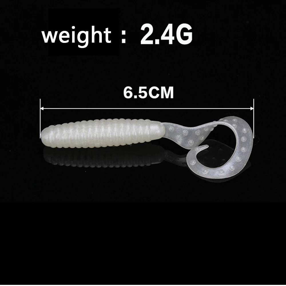 JACKFISH, 3 шт./лот, Мягкая приманка, Сатурн, червь, 2,4 г, 6,5 см, плавающие приманки, силиконовая Мягкая приманка для ловли карпа, искусственная Мягкая наживка для рыбалки