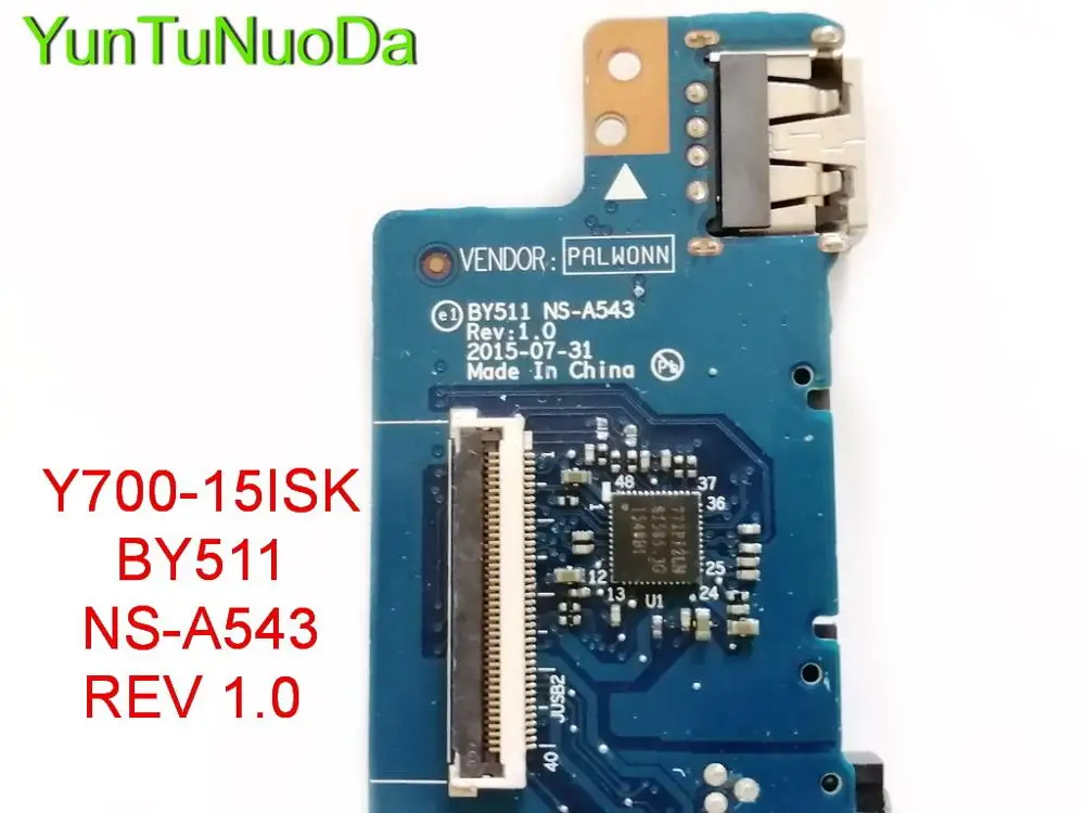 Оригинальная USB плата для Lenovo 700 15ISK внешняя версия 1 0 проверено хорошее качество