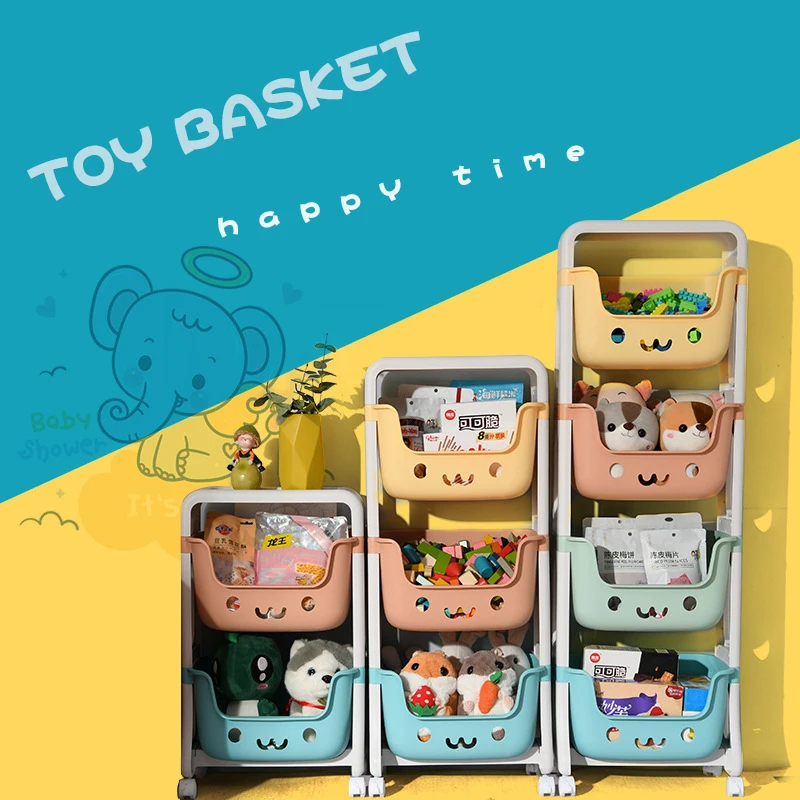 Корзина для игрушек сумка корзины хранения изделий из полипропилена Мультяшные