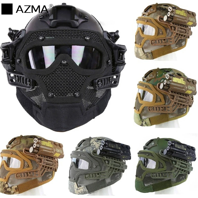 Качественный Тактический шлем AZMA снаряжение для страйкбола защитная