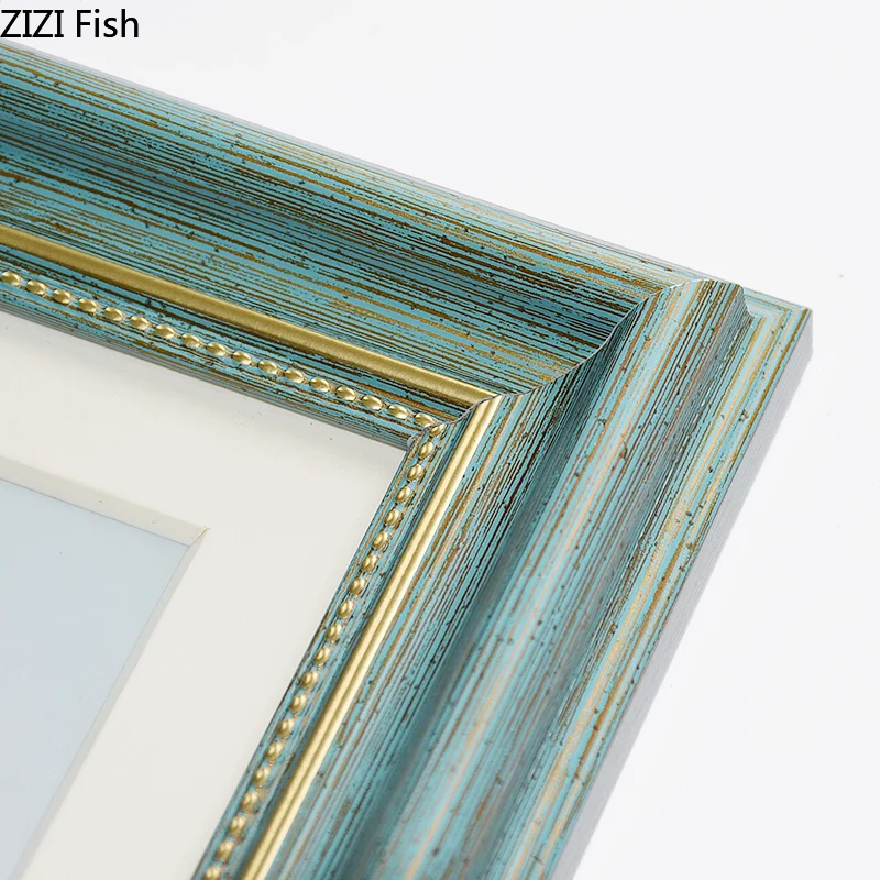 Светильник синяя пластиковая фоторамка 4/6/7/10 дюйма коричневая деревенский