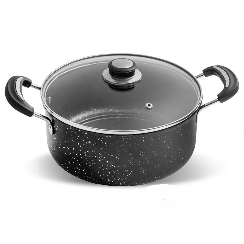 

Каменная супница Maifan, утолщенная большая емкость, бытовая супница, кастрюля для тушения, антипригарная кухонная индукционная плита, кастрю...