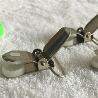50pcs 2018 new 20 mm metal suspenders clip lead free paci pacifier clips ribbon craft sewing tool holders cloth accessories