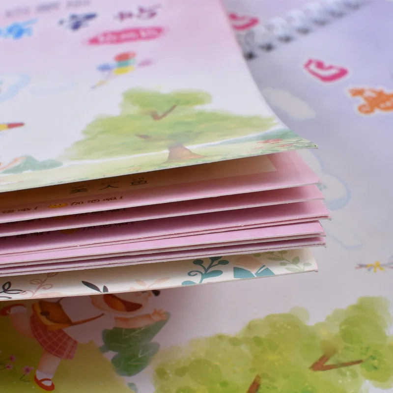 2020 детская тетрадь для письма каллиграфии английская живопись обучение