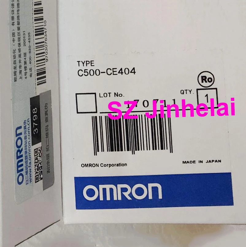 

Оригинальный оригинальный соединитель серии CJ1W от OMRON C500-CE404
