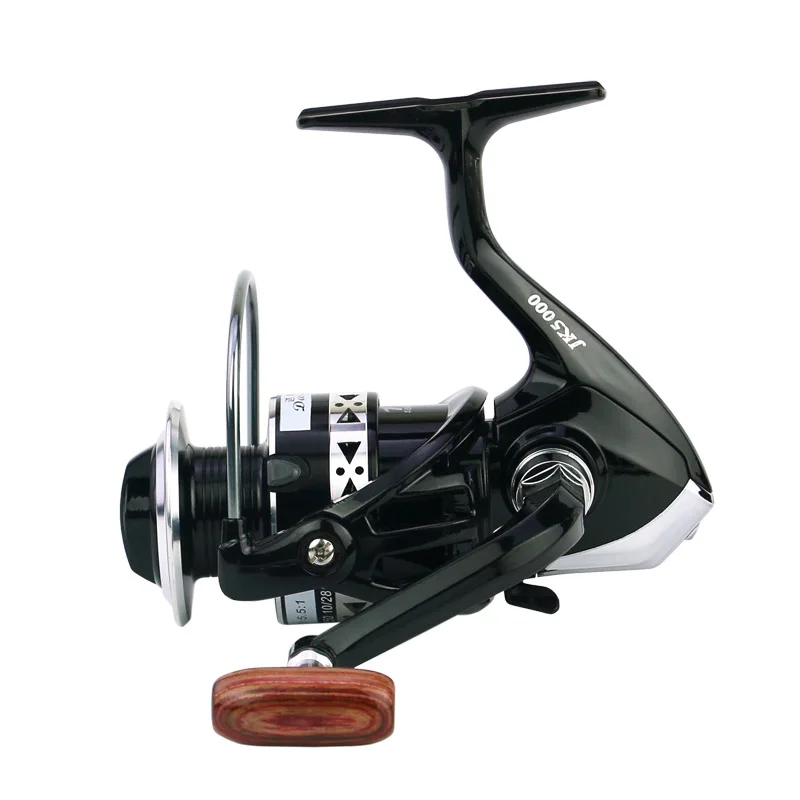 Lida Fish Brand Black Silver JK Series Metal Head Cup, Full Metal Wire Cup, Right and Left Interchangeable  Fishing reel enlarge