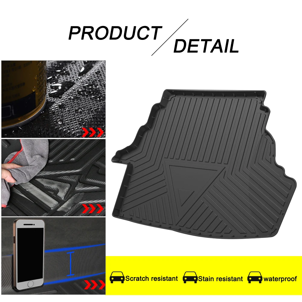 Коврик для багажника Toyota Camry 2007-2008 2009 2010 автомобильные водонепроницаемые