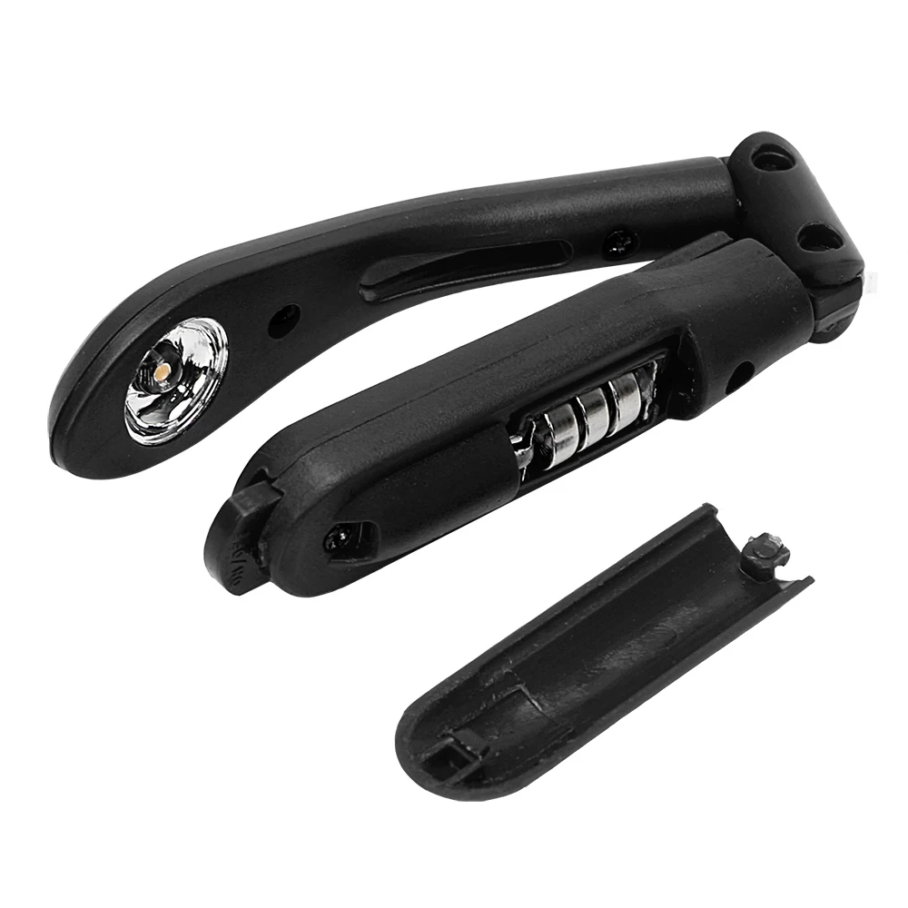 Лампа для чтения книг с клипсой раздвижной ночник светодиодный светильник