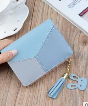 1 шт./Лот женские милые розовые кошельки карманный кошелек держатель для карт в