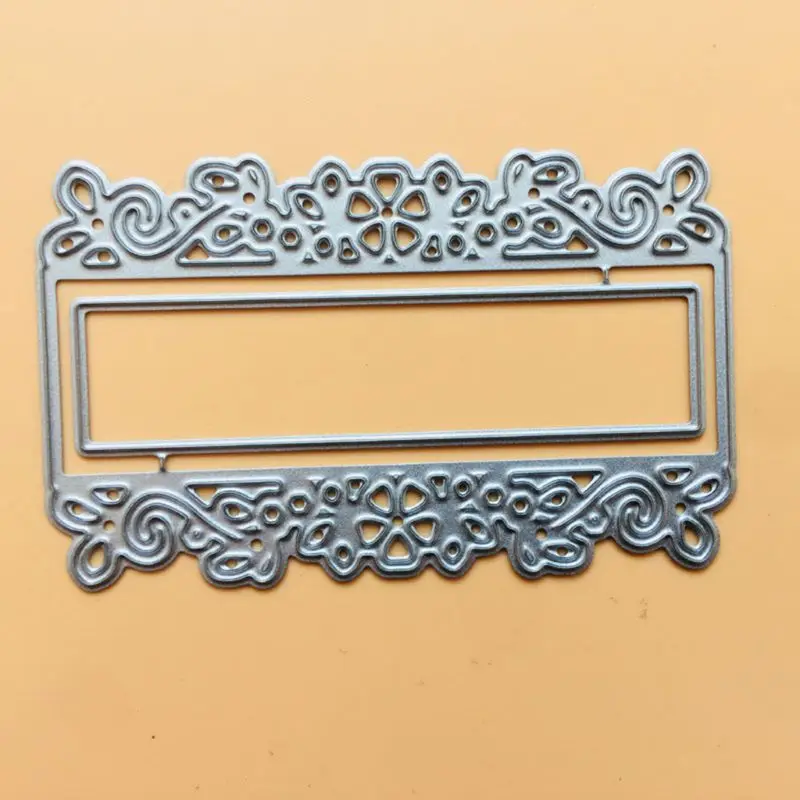New Lace Label Metal Cutting Dies Stencil Scrapbooking DIY Album Stamp Paper Card | Дом и сад