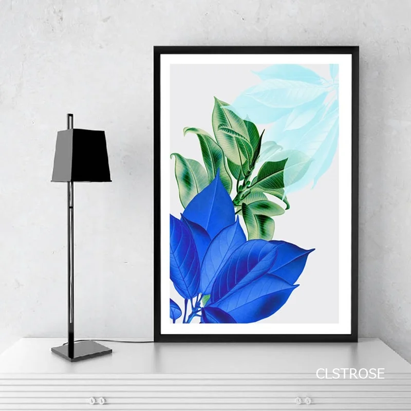 

Nordic Contracted Pure And Fresh Plant Modern Art Posters Canvas Pictures For Living Room Home Decorative Painting Unframed