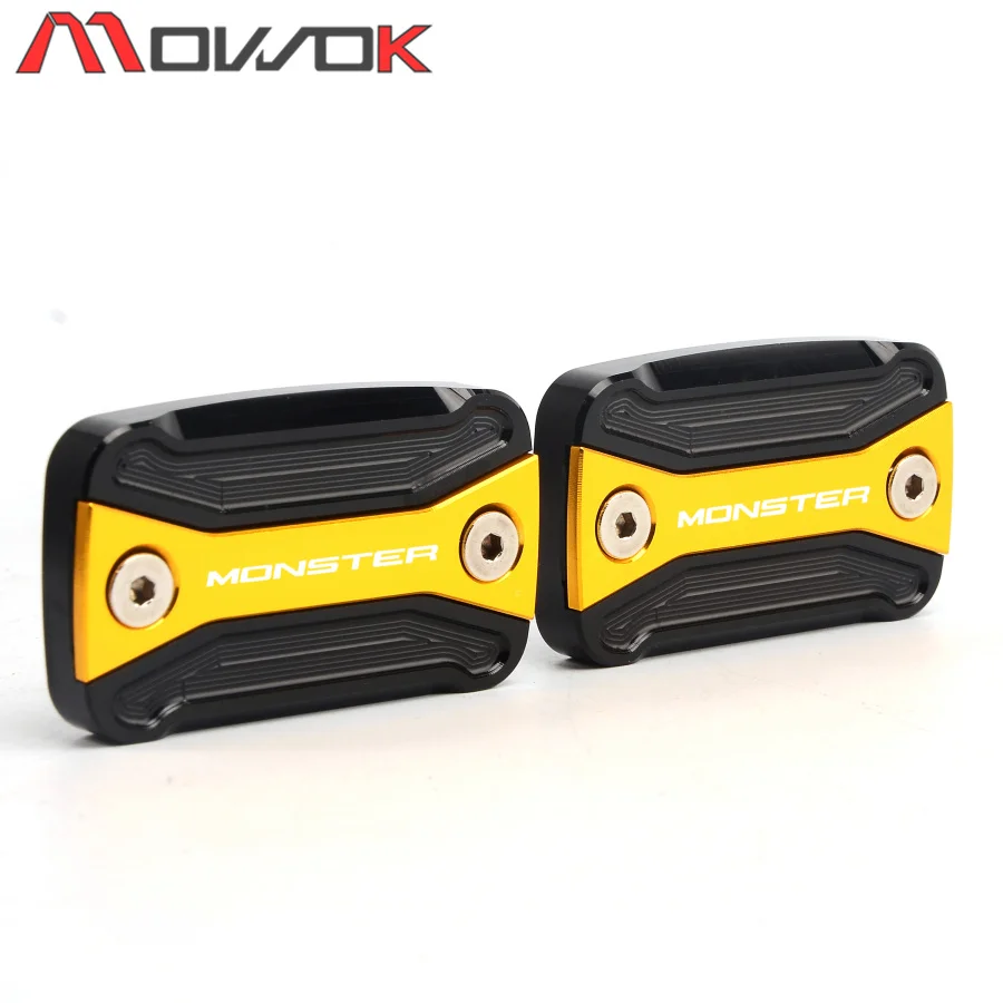 

For Ducati Monster 600 M600 Monster 620 M620 2001-2004 Motorcycle Front Clutch Brake Fluid Reservoir Cover Cap