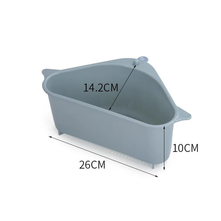 Сетчатый фильтр для кухонной раковины корзина слива овощей и фруктов на присоске