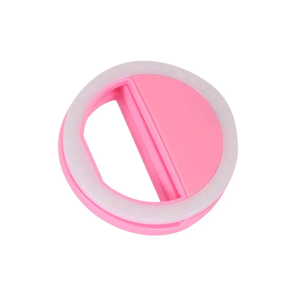 Selfie LED Ring Flash Light Portable Mobile Phone 36 LEDS Lamp Luminous Macro Fill HD Lens For Iphone | Мобильные телефоны и
