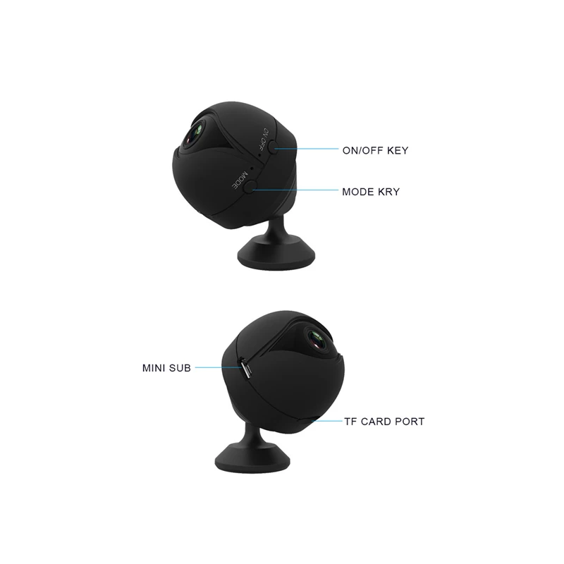 Vikewe V2 wifi мини ip-камера маленькая камера HD 1080 P видео датчик ночного видения