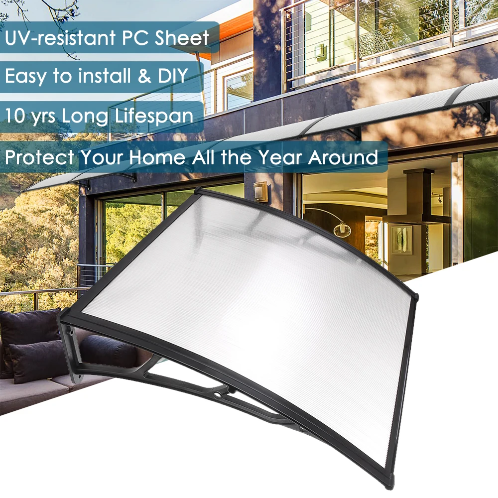 Yescom 39 &quotx 39&quot дверь окно открытый тент патио покрытие УФ Дождь Снег защита