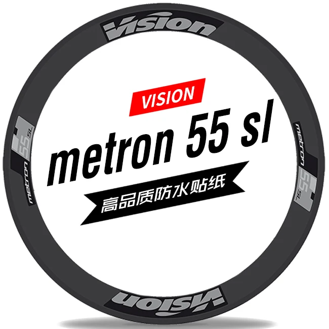 

Водонепроницаемый mt55 из 18 новых наклеек vision 55 sl для велосипеда, набор колес, крутые наклейки, дорожный велосипед, карбоновый обод