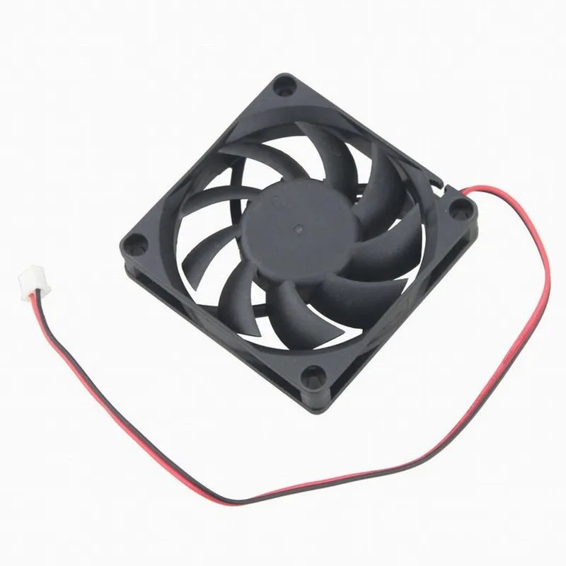 10 Pieces LOT Gdstime 70MM 70 x 15mm 2Pin 12V DC Brushless Cooling Cooler Fan | Компьютеры и офис