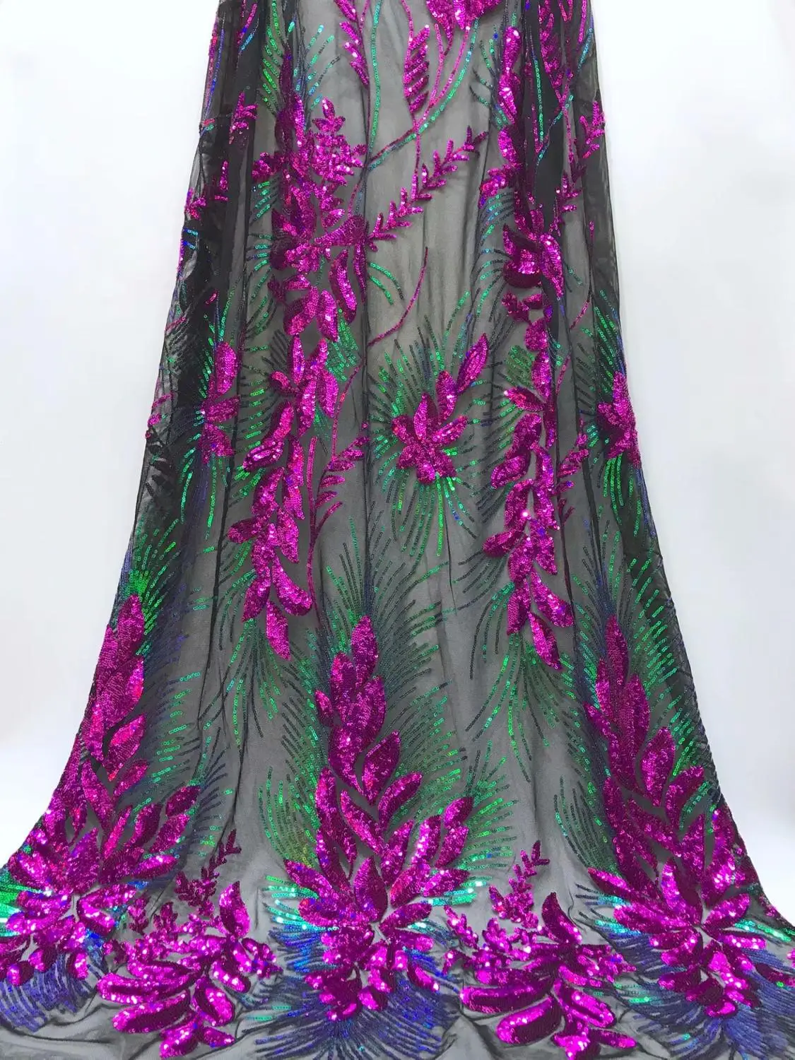 Французское кружево ткань 2019 последняя африканская кружевная розовый синий