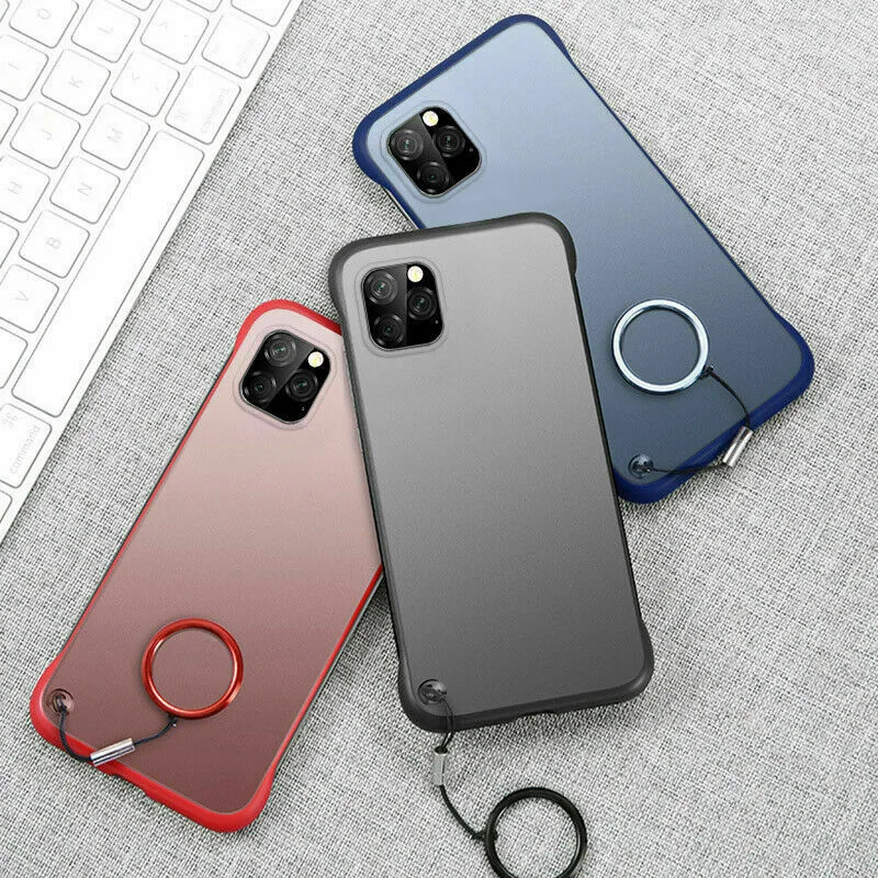 Ultra Thin Frameless Case Transparent Matte Phone Cover for iPhone 11 Pro Max VH99 | Мобильные телефоны и аксессуары