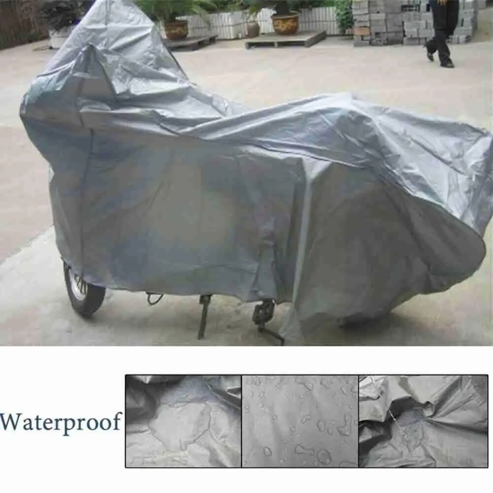 

All Season Waterproof Breathable Full Protective Anti Dustproof Scooters Covers UV Motorcycle Hood Covers Motorcycle R2I8