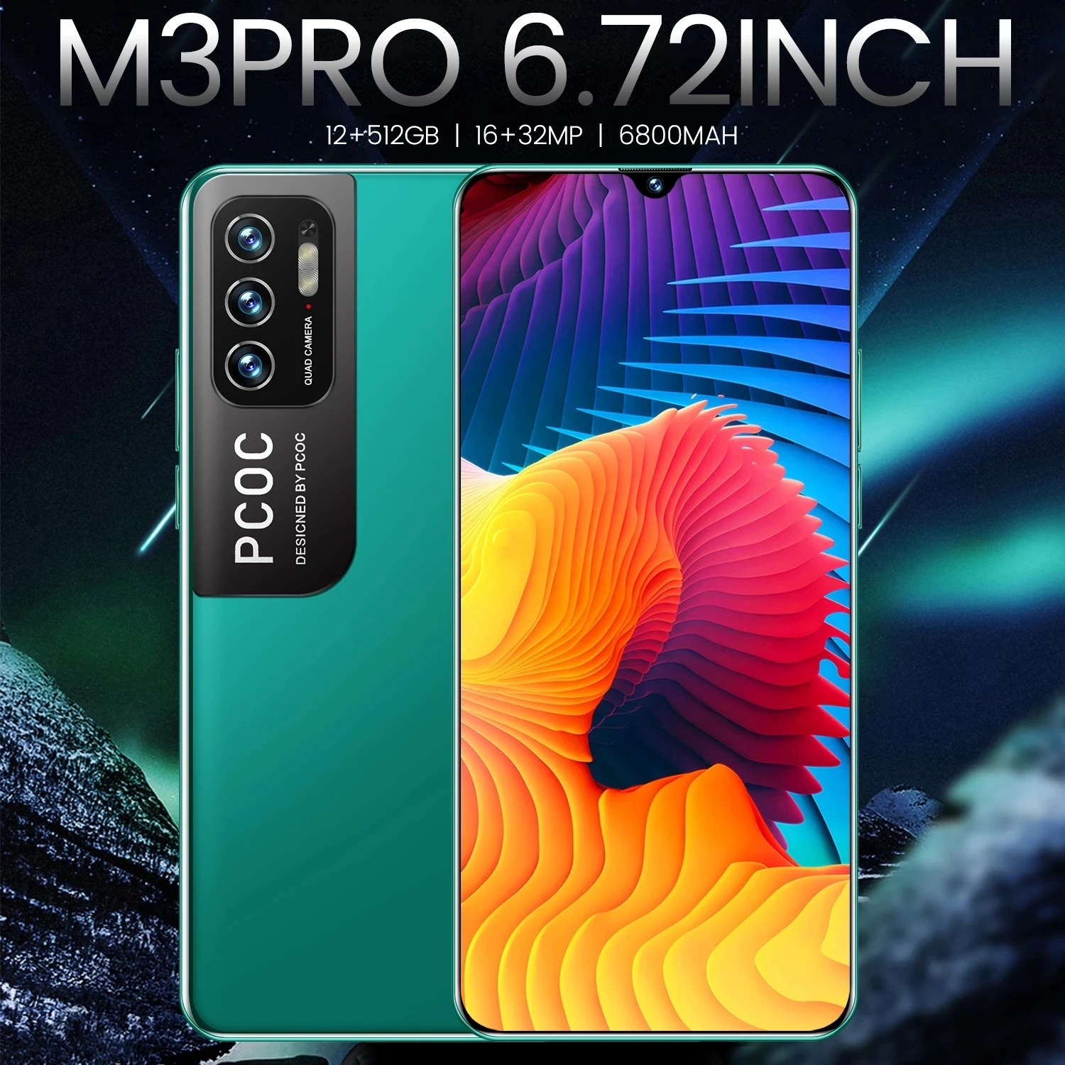 

Global Version POCO M3 Pro 5G Smartphone NFC 64GB/128GB Dimensity 700 Octa Core 90Hz 6.72” FHD+ Screen 48MP Triple Camera 6800mA