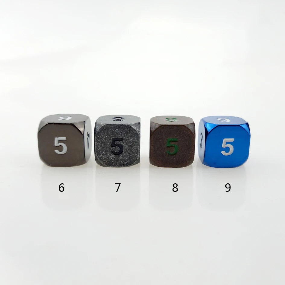 Rollooo 6 кубиков односпальные металлические d6