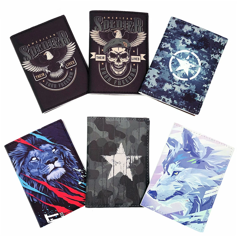 Новинка креативный кошелек для паспорта с рисунком войск специального