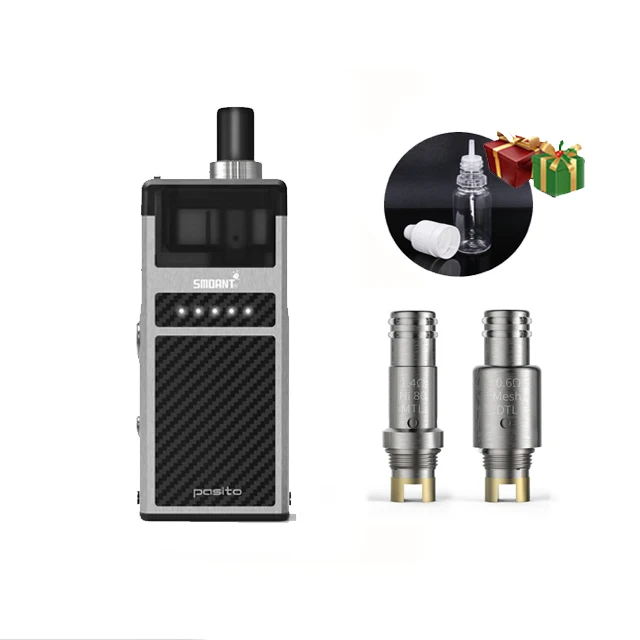 ss Smoant Pasito стартовый набор Pod Vape ручка 1100 мАч ремонтопригодная pod система 3 мл распылитель MTL DTL Vape комплект vs Orion DNA Jester - Цвет: ss