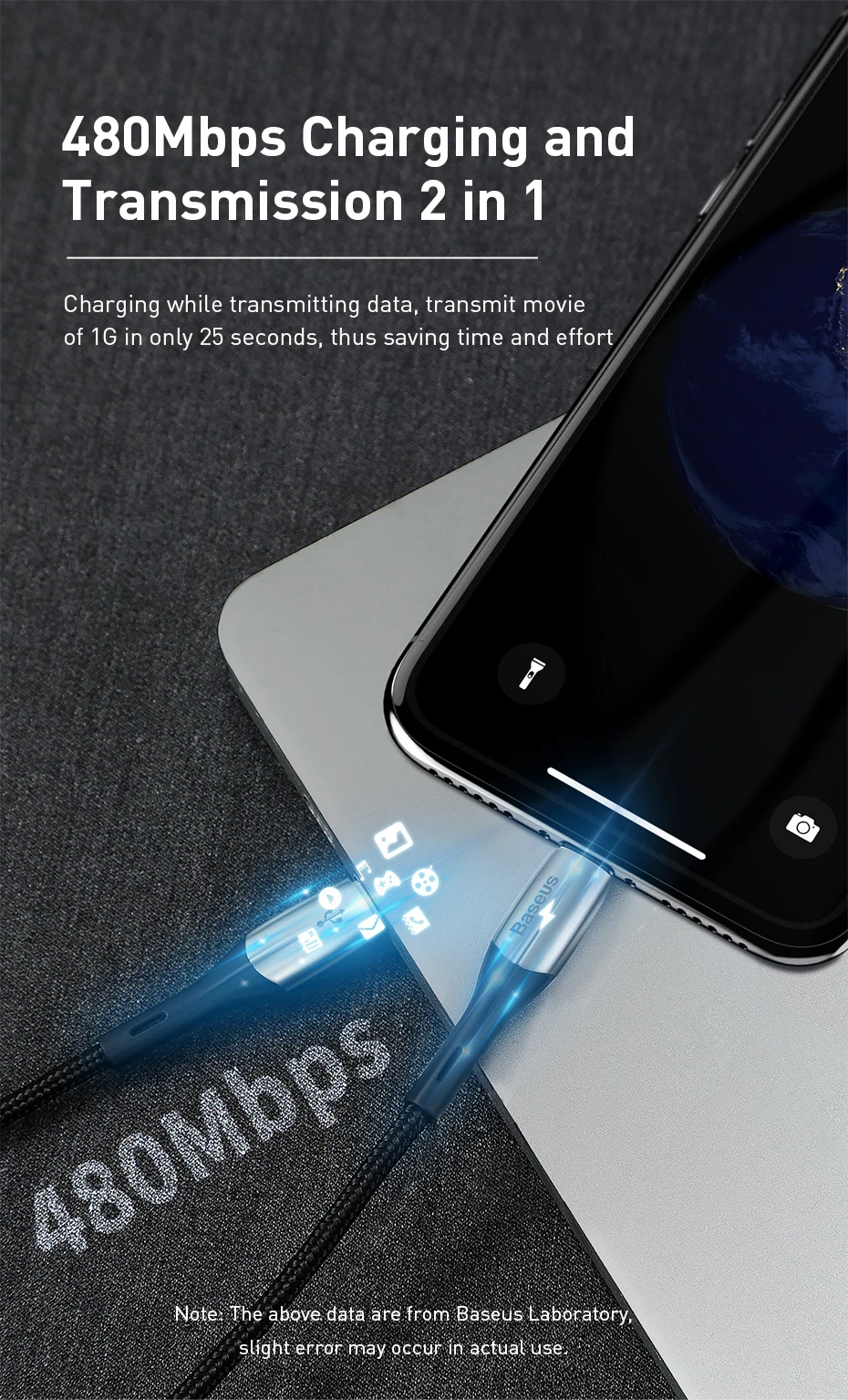 Baseus для usb c к lightning зарядный кабель для iPhone xs max xr 8 7 6s plus 5S 11 ipad pro Быстрый PD зарядный кабель короткий 0,5 м 2 м