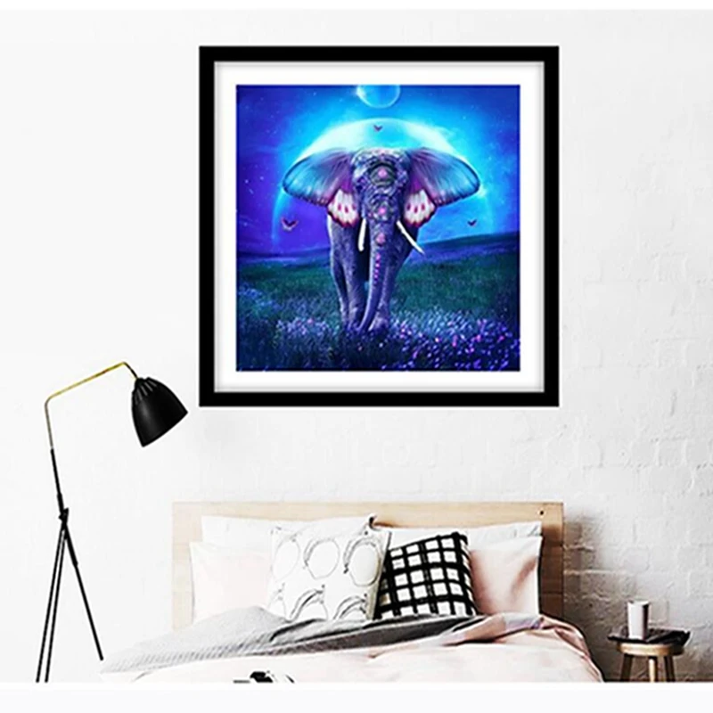 Украшение на стену с изображением слона украшение для спальни гостиной